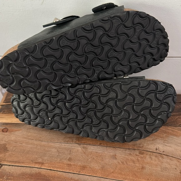 Birkenstock🖤 Arizona Big buckle studded custom sandals size 38 - Picture 3 of 15